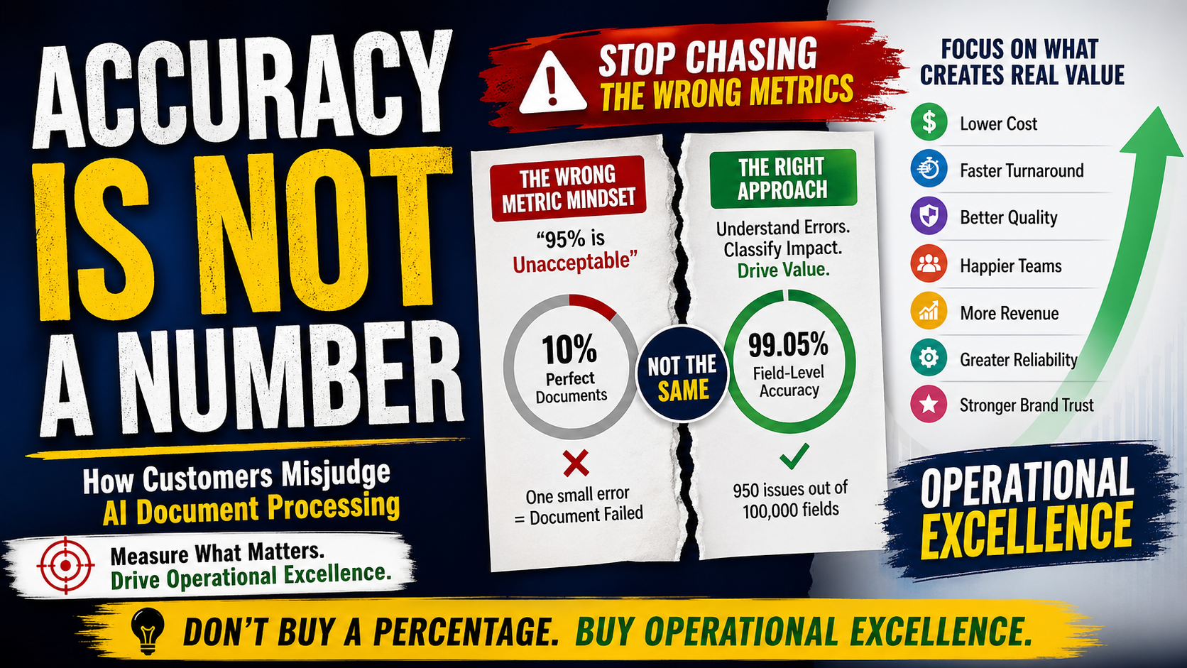 Accuracy Is Not a Number: How Customers Misjudge AI Document Processing
