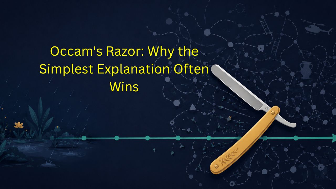 Occam’s Razor: Why the Simplest Explanation Often Wins