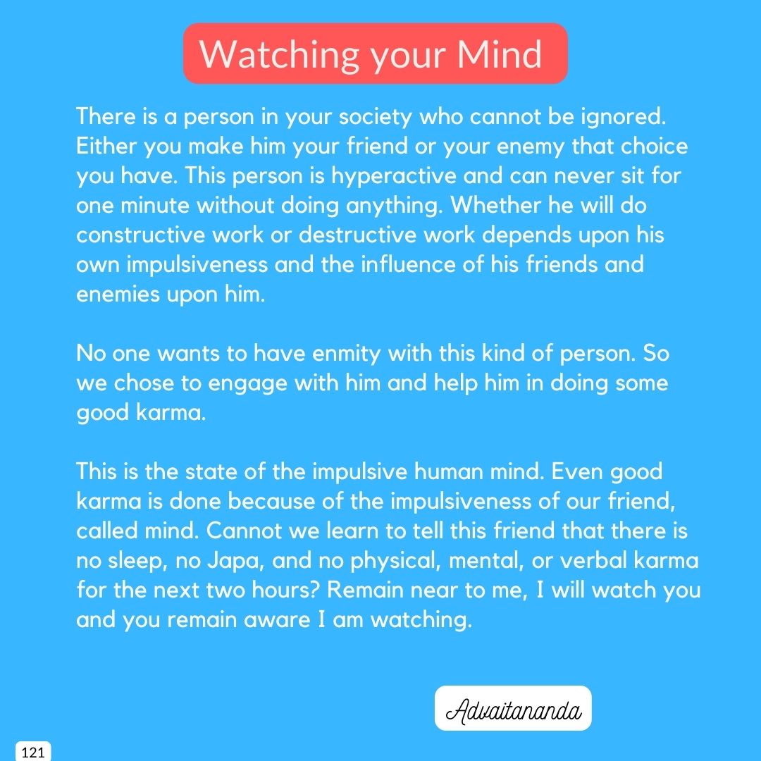 Watching your Mind
