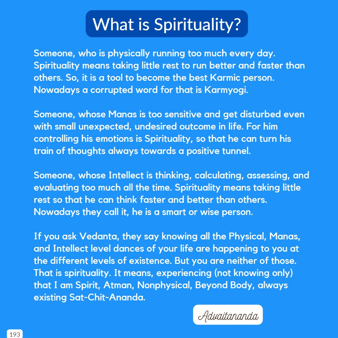What is Spirituality?