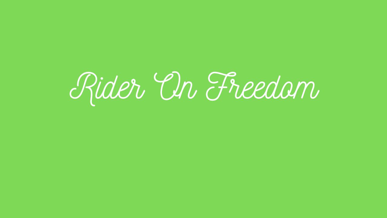 Rider On Freedom